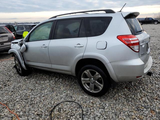 JTMRK4DV2A5091274 - 2010 TOYOTA RAV4 SPORT SILVER photo 2