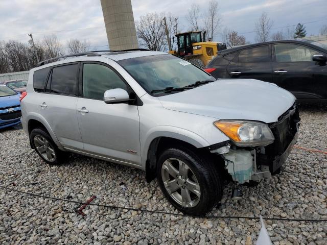 JTMRK4DV2A5091274 - 2010 TOYOTA RAV4 SPORT SILVER photo 4