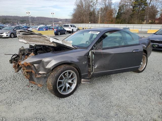 1FAFP42X83F342598 - 2003 FORD MUSTANG GT GRAY photo 1