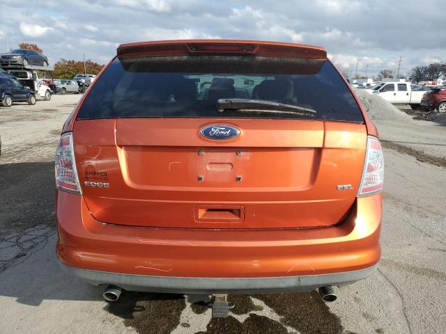 2FMDK38CX8BA26896 - 2008 FORD EDGE SEL ORANGE photo 6