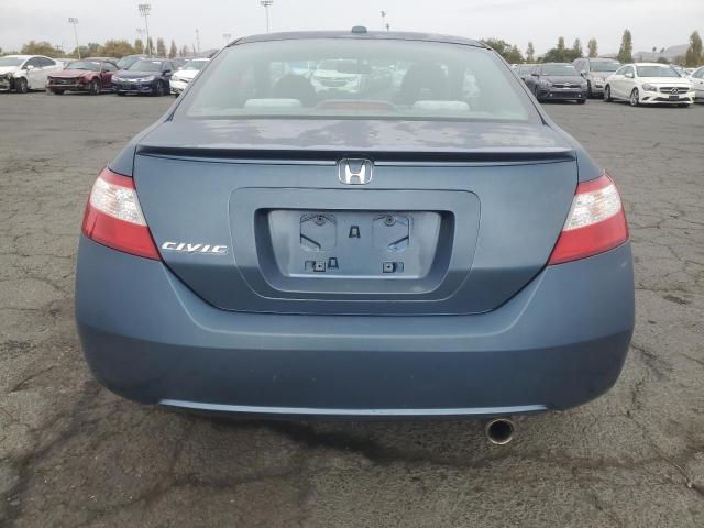 2HGFG12817H507110 - 2007 HONDA CIVIC EX BLUE photo 6