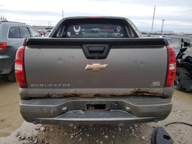 3GNFK22079G157120 - 2009 CHEVROLET AVALANCHE K1500 LT GRAY photo 6