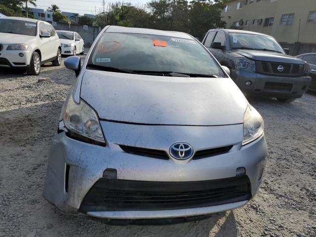 JTDKN3DU4E1816252 - 2014 TOYOTA PRIUS SILVER photo 5