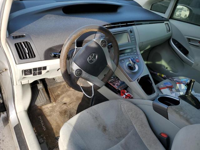 JTDKN3DU4E1816252 - 2014 TOYOTA PRIUS SILVER photo 8