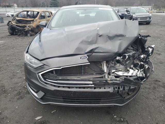 3FA6P0G72HR226163 - 2017 FORD FUSION S GRAY photo 5