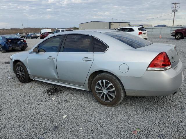 2G1WA5EK6A1105073 - 2010 CHEVROLET IMPALA LS SILVER photo 2