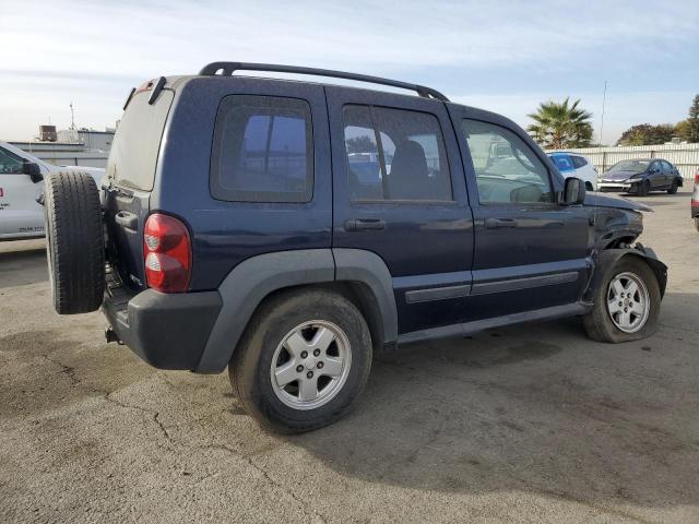 1J4GL48K06W204171 - 2006 JEEP LIBERTY SPORT BLUE photo 3