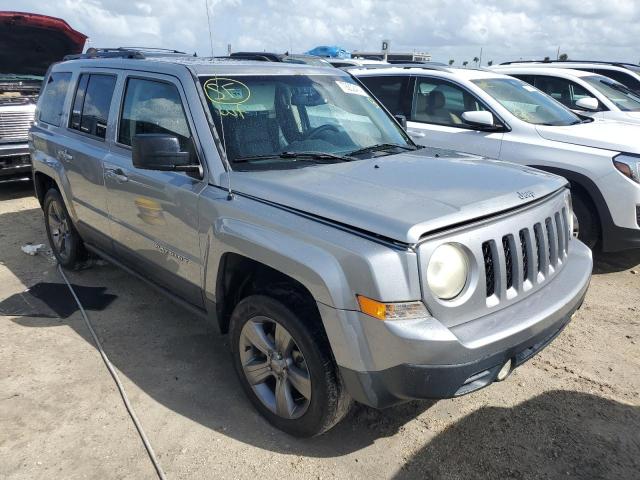 1C4NJPFA3ED857375 - 2014 JEEP PATRIOT LATITUDE SILVER photo 4