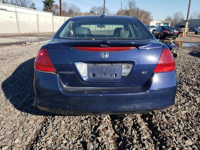 1HGCM56746A156503 - 2006 HONDA ACCORD EX BLUE photo 6