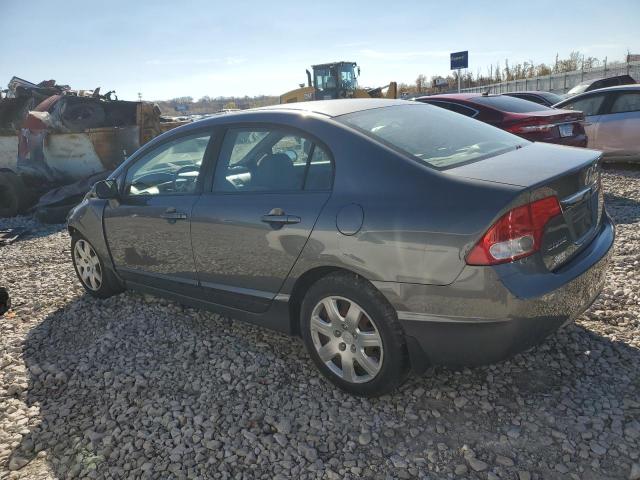 19XFA1F54BE037997 - 2011 HONDA CIVIC LX GRAY photo 2