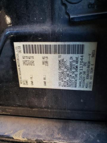 1N4AL21E79C117044 - 2009 NISSAN ALTIMA 2.5 CHARCOAL photo 12