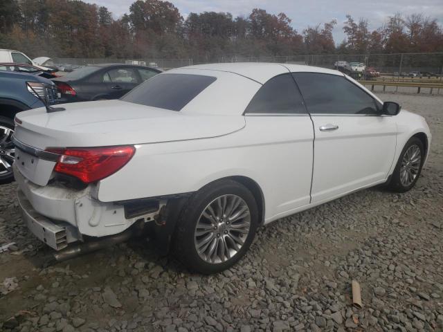 1C3BCBFGXCN315500 - 2012 CHRYSLER 200 LIMITED WHITE photo 3