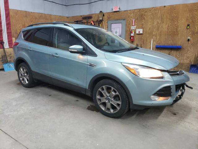 1FMCU9HX8DUB22381 - 2013 FORD ESCAPE SEL BLUE photo 4