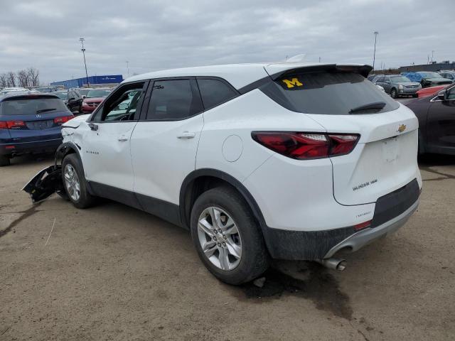 3GNKBHR49NS136836 - 2022 CHEVROLET BLAZER 2LT WHITE photo 2