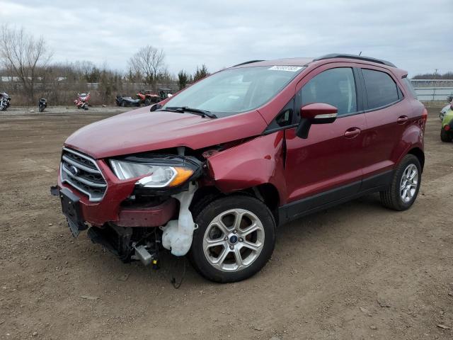 MAJ3S2GEXKC262085 - 2019 FORD ECOSPORT SE RED photo 1