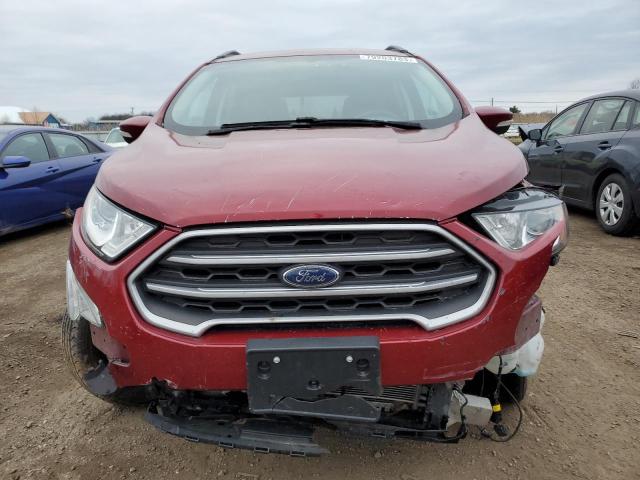 MAJ3S2GEXKC262085 - 2019 FORD ECOSPORT SE RED photo 5