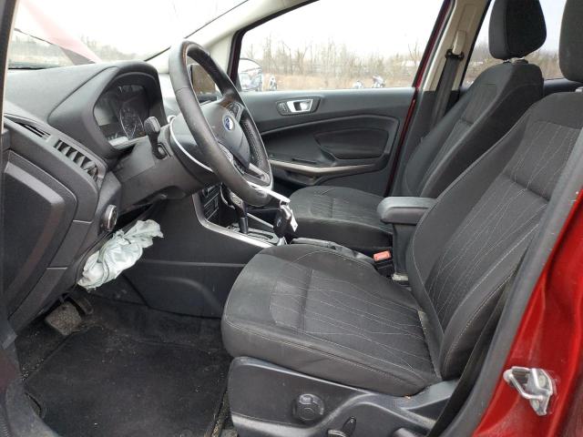 MAJ3S2GEXKC262085 - 2019 FORD ECOSPORT SE RED photo 7