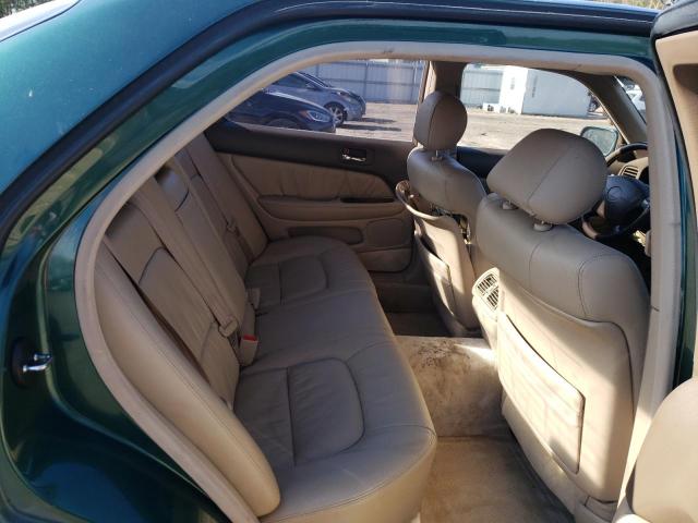 JT8BH22F5T0039734 - 1996 LEXUS LS 400 GREEN photo 10