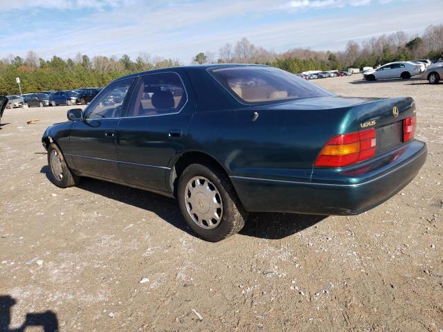 JT8BH22F5T0039734 - 1996 LEXUS LS 400 GREEN photo 2