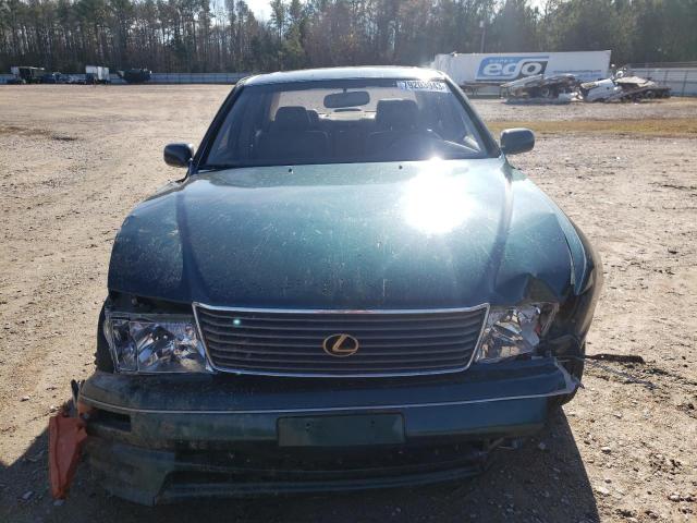 JT8BH22F5T0039734 - 1996 LEXUS LS 400 GREEN photo 5