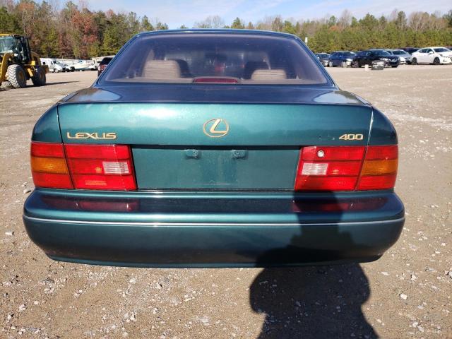 JT8BH22F5T0039734 - 1996 LEXUS LS 400 GREEN photo 6