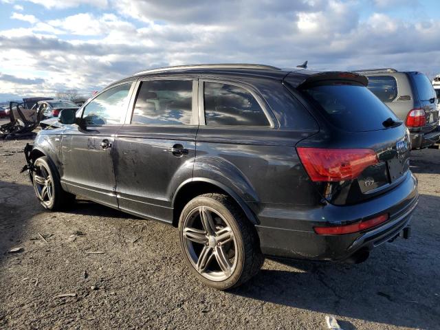 WA1DGAFE4FD023671 - 2015 AUDI Q7 PRESTIGE BLACK photo 2