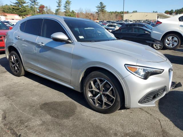 ZASPAKBN2L7C89983 - 2020 ALFA ROMEO STELVIO TI SILVER photo 4