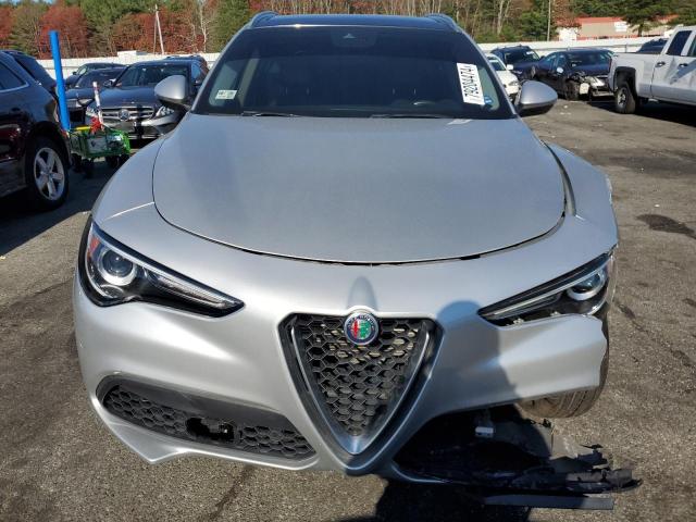 ZASPAKBN2L7C89983 - 2020 ALFA ROMEO STELVIO TI SILVER photo 5