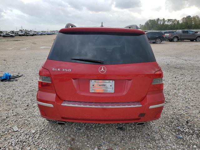 WDCGG5GBXBF533465 - 2011 MERCEDES-BENZ GLK 350 RED photo 6