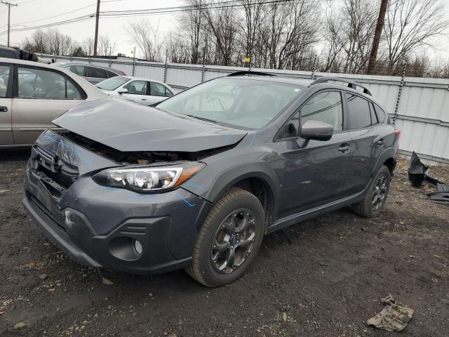 JF2GTHRC4PH297109 - 2023 SUBARU CROSSTREK SPORT GRAY photo 1