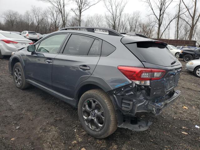 JF2GTHRC4PH297109 - 2023 SUBARU CROSSTREK SPORT GRAY photo 2