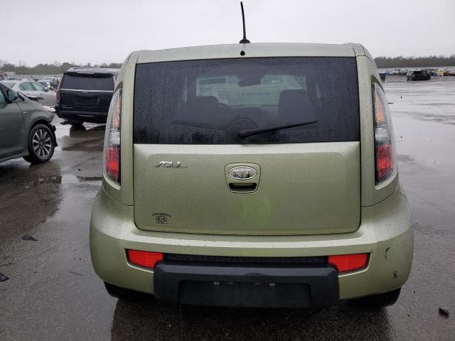 KNDJT2A26A7140246 - 2010 KIA SOUL + GREEN photo 6