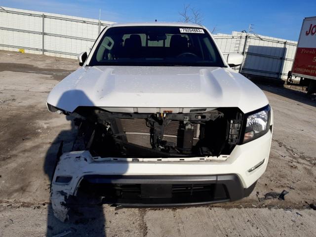 1N6ED1EJ4NN625784 - 2022 NISSAN FRONTIER S WHITE photo 5