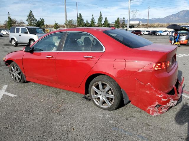 JH4CL96946C016643 - 2006 ACURA TSX RED photo 2