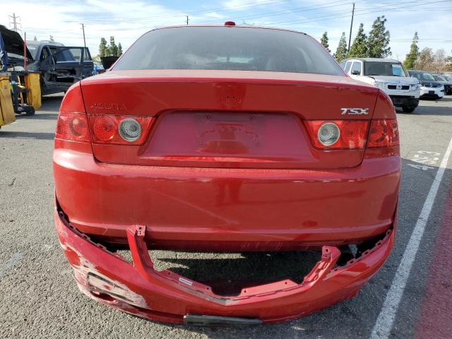 JH4CL96946C016643 - 2006 ACURA TSX RED photo 6