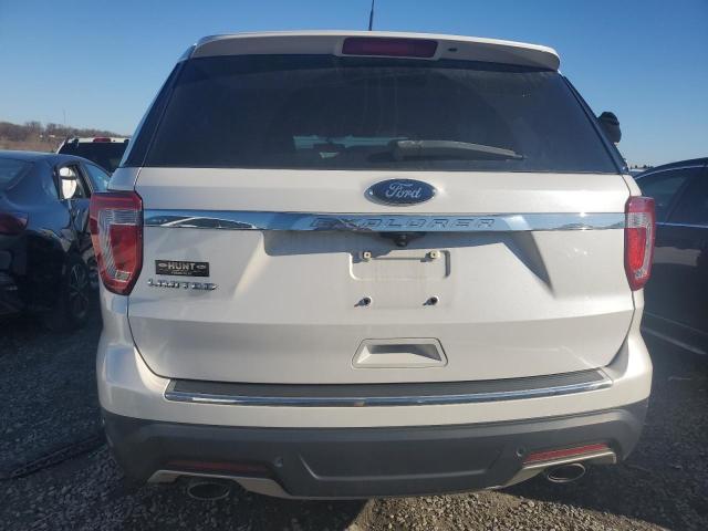 1FM5K7F85JGB03974 - 2018 FORD EXPLORER LIMITED WHITE photo 6