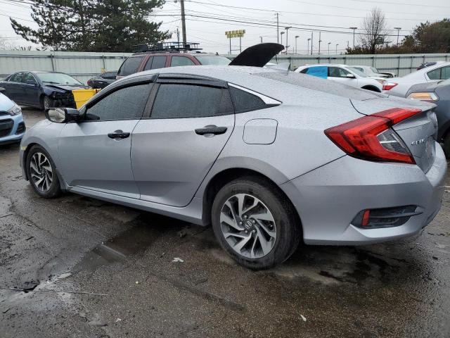 2HGFC2F75JH549497 - 2018 HONDA CIVIC EX SILVER photo 2