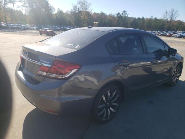 2HGFB2F97EH524045 - 2014 HONDA CIVIC EXL გრაფიტი ფოტო 3