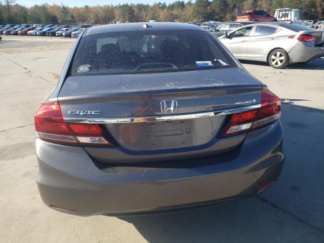 2HGFB2F97EH524045 - 2014 HONDA CIVIC EXL გრაფიტი ფოტო 6