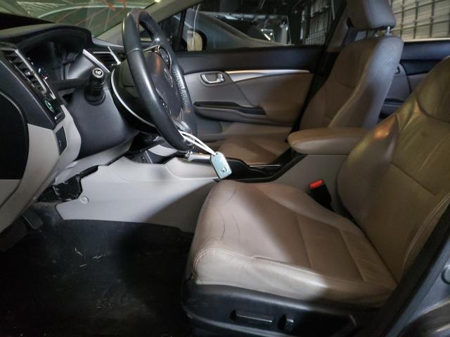 2HGFB2F97EH524045 - 2014 HONDA CIVIC EXL გრაფიტი ფოტო 7