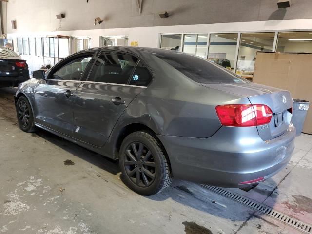 3VWDP7AJ7DM456123 - 2013 VOLKSWAGEN JETTA SE GRAY photo 2