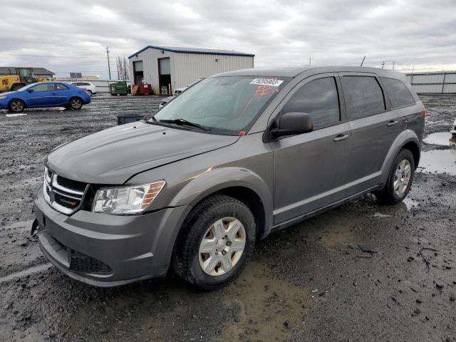 3C4PDCAB6CT391022 - 2012 DODGE JOURNEY SE GRAY photo 1