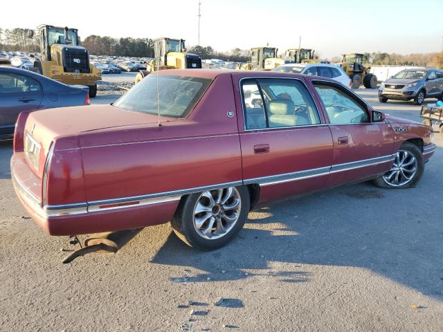 1G6KD52B2SU243090 - 1995 CADILLAC DEVILLE BURGUNDY photo 3