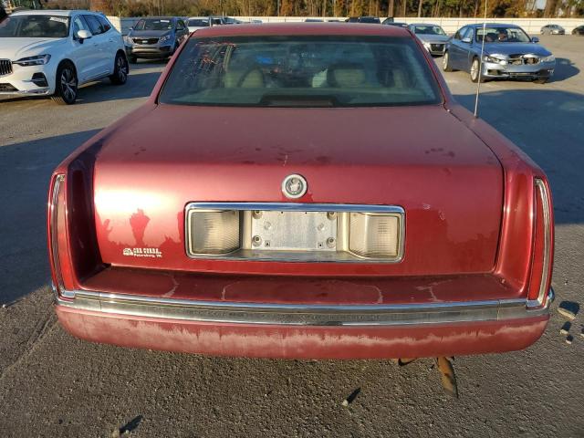 1G6KD52B2SU243090 - 1995 CADILLAC DEVILLE BURGUNDY photo 6