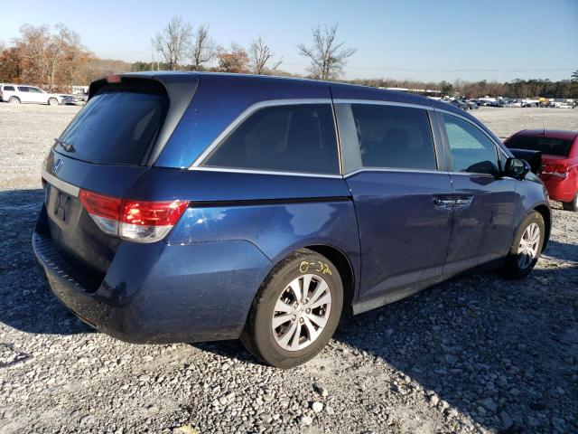 5FNRL5H46FB123170 - 2015 HONDA ODYSSEY EX BLUE photo 3