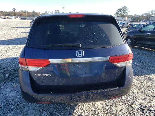 5FNRL5H46FB123170 - 2015 HONDA ODYSSEY EX BLUE photo 6