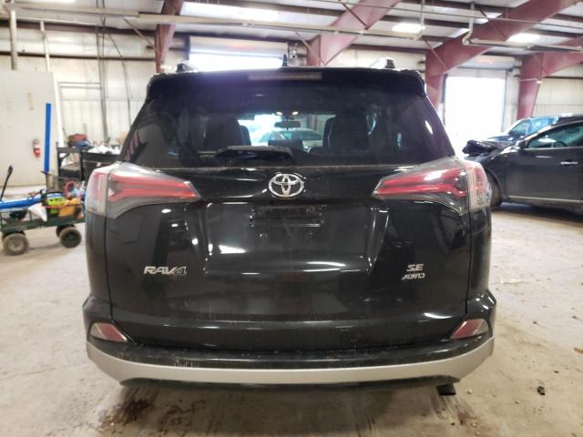 JTMJFREV1GD189319 - 2016 TOYOTA RAV4 SE BLACK photo 6