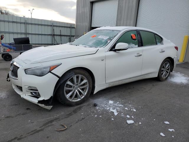 JN1BV7AR5FM408689 - 2015 INFINITI Q50 BASE WHITE photo 1