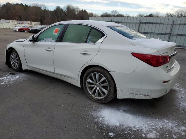 JN1BV7AR5FM408689 - 2015 INFINITI Q50 BASE WHITE photo 2