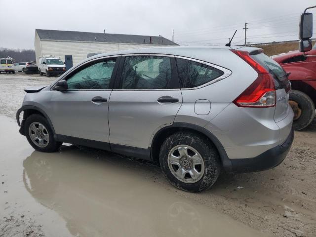 5J6RM4H38EL070797 - 2014 HONDA CR-V LX SILVER photo 2